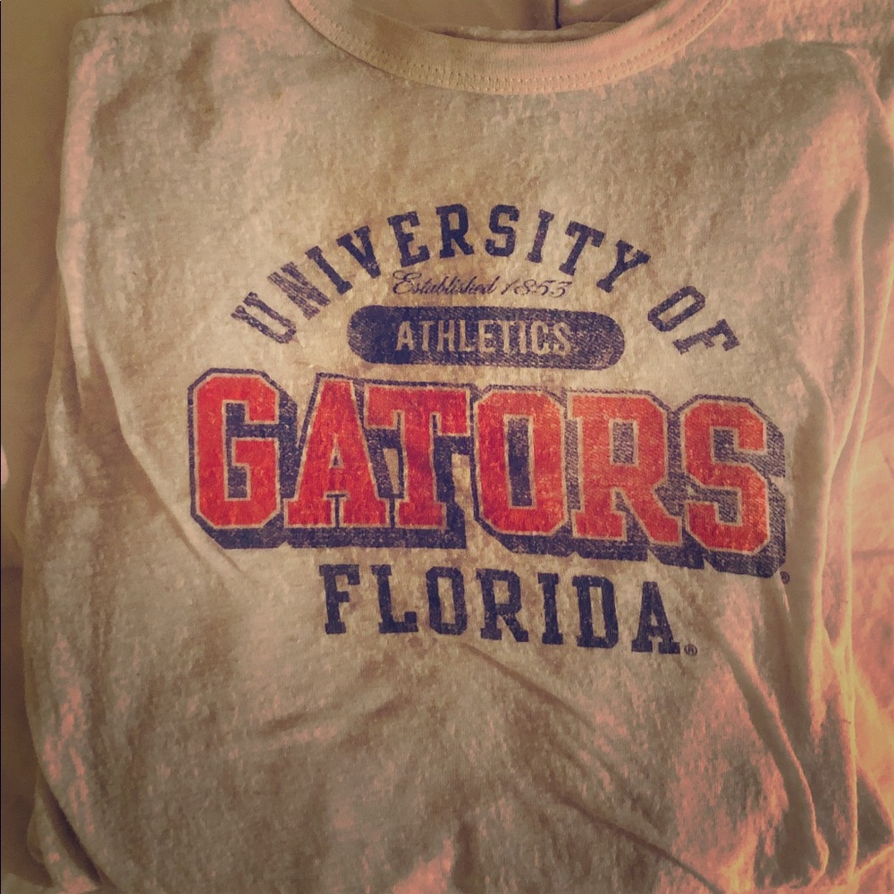 • Sheer Florida gators long sleeve top •